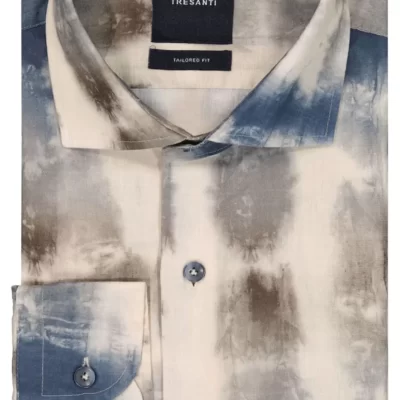 Outlet Avelo  |  Shirt With Tie Dye Effect Herr Skjortor