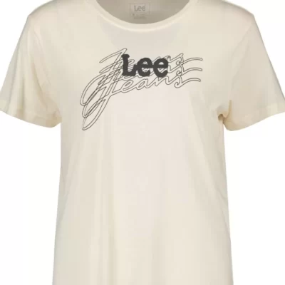 LEE Bold  Tee-Herr T-Shirts – Linnen