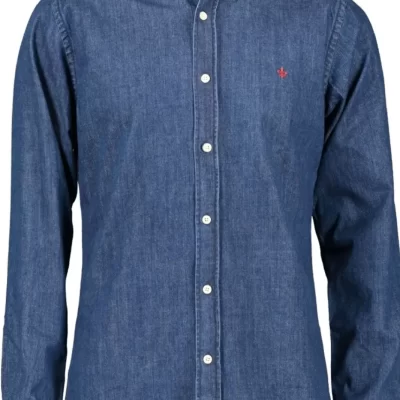 MORRIS Cary Grant Denim Shirt-Herr Skjortor