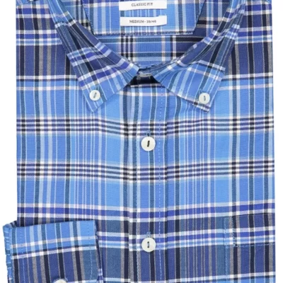 SEBAGO Checked Oxford Shirt-Herr Skjortor