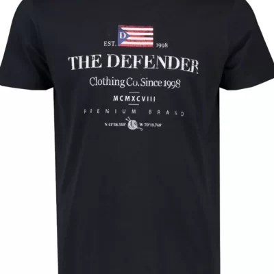 THE DEFENDER Defender Clean T-Shirts-Herr T-Shirts – Linnen