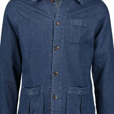 JOHN HENRIC Denim Overshirt A01564-Herr Jackor