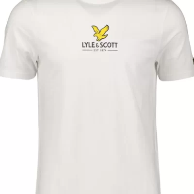 Lyle & Scott Eagle Logo T-Shirt-Herr T-Shirts – Linnen