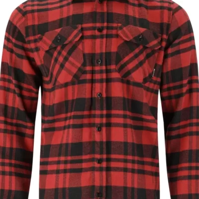 Hot Flannel M Checked Shirt Herr Skjortor