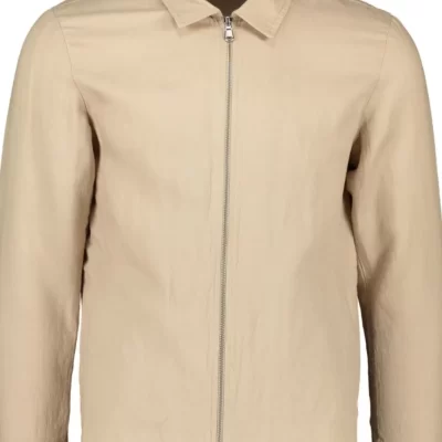 J.Lindeberg Jason Zip Linen Overshirt-Herr Jackor