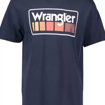 WRANGLER Logo Tee-Herr T-Shirts – Linnen