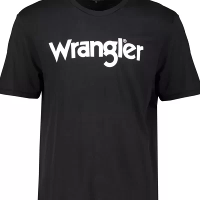 WRANGLER Logo Tee-Herr T-Shirts – Linnen