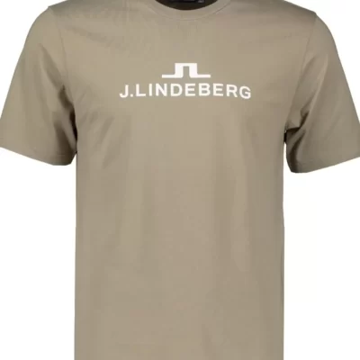 J.Lindeberg M Logo T-Shirt-Herr T-Shirts – Linnen