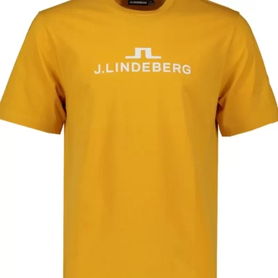 J.Lindeberg M Logo T-Shirt-Herr T-Shirts – Linnen