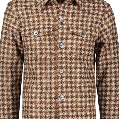 OSCAR JACOBSON Milron Shirt Jacket-Herr Jackor