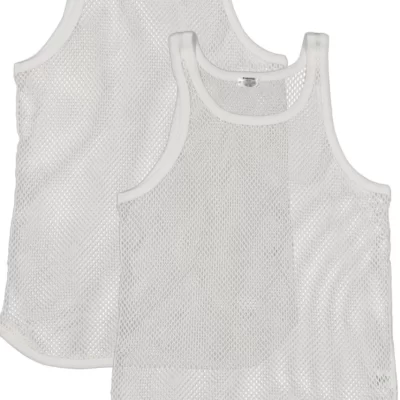 Hot Net Singlet Organic Cotton 2-Pack Herr Nattklader