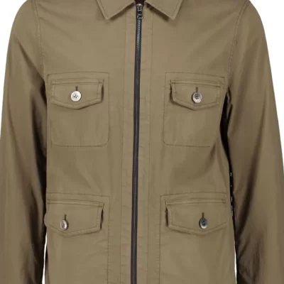 OSCAR JACOBSON Raf Shirt Jacket-Herr Jackor