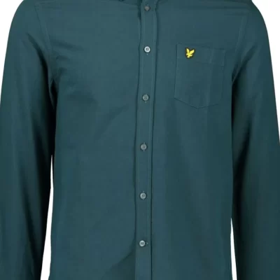 Lyle & Scott Regular Fit Light Weight Oxford Shirt.-Herr Skjortor