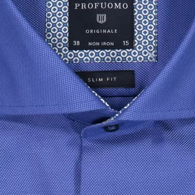 PROFUOMO Shirt Cutaway Sf Sc-Herr Skjortor