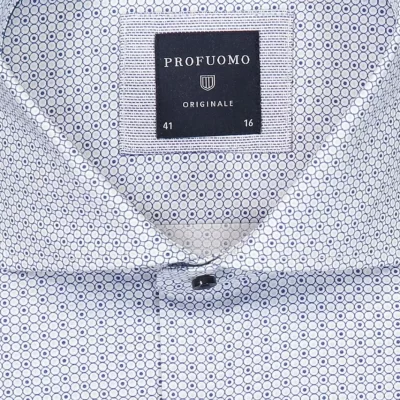 PROFUOMO Shirt Cutw Sf Sc B-Herr Skjortor