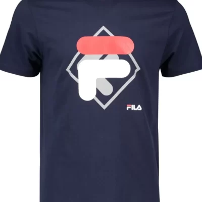 FILA Summerfield Graphic Logo Tee-Herr T-Shirts – Linnen