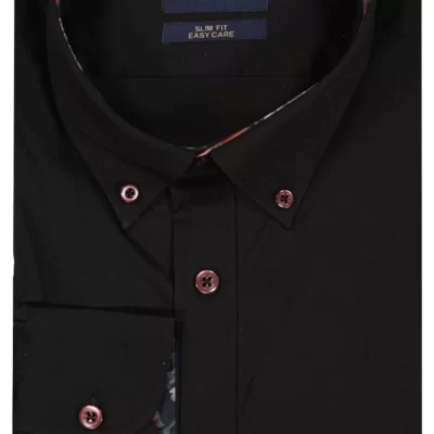 Mortimer&Armstrong Uni Shirt With Flower Details Slim Fit-Herr Skjortor