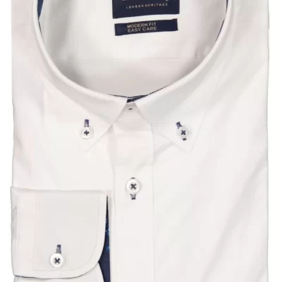 Mortimer&Armstrong Uni Shirt With Little Flower Details Modern Fit-Herr Skjortor