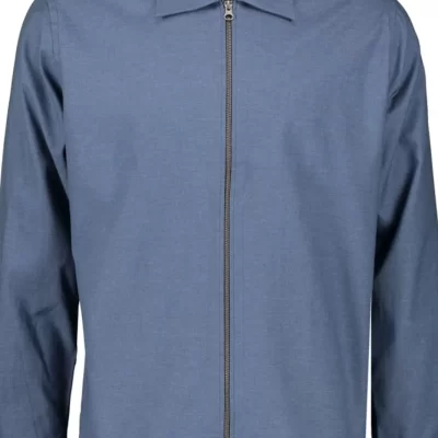 JOHN HENRIC Zipper Shirt A01794-Herr Jackor